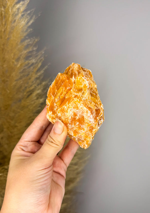 Calcita Orquídea bruta | Alegria e Bem estar