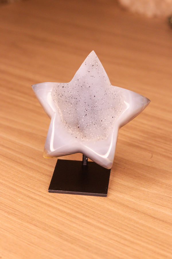 Estrelas em Ágata Natural