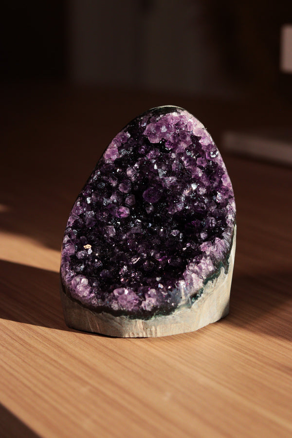 Drusa de Ametista Extra na Base polida 07