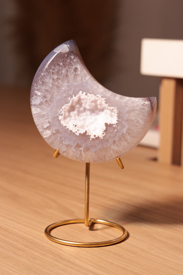 Lua Média em Ágata Natural 03